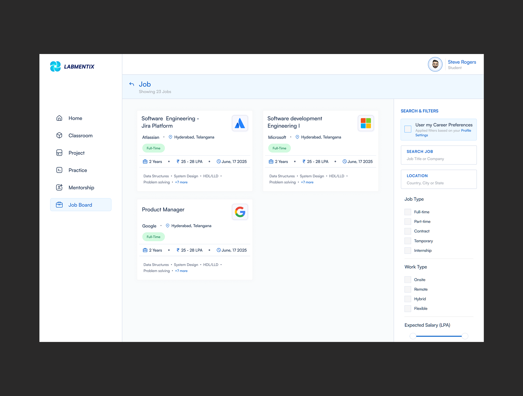 Student Job Portal